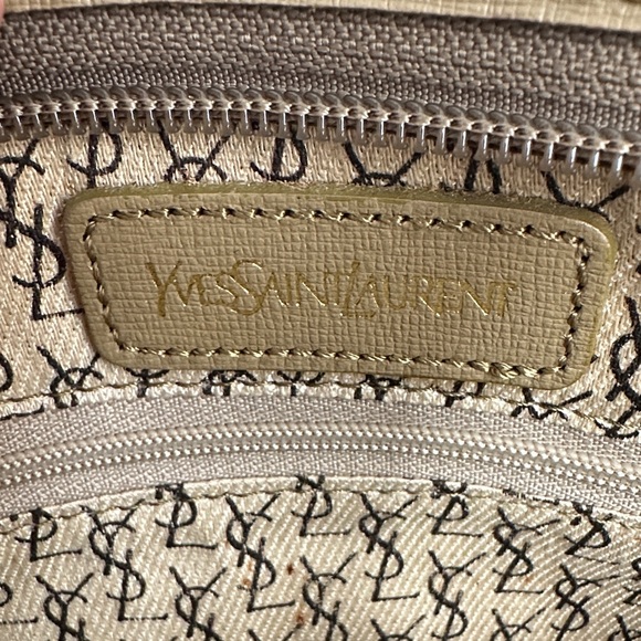 Yves Saint Laurent Black and Tan Clutch - Picture 8 of 13